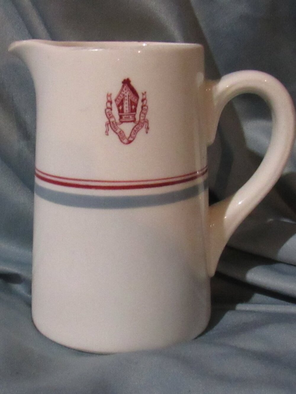Vintage Catholic Bishops Personalized Cream Jug, Royal Doulton, Hotelware Z234